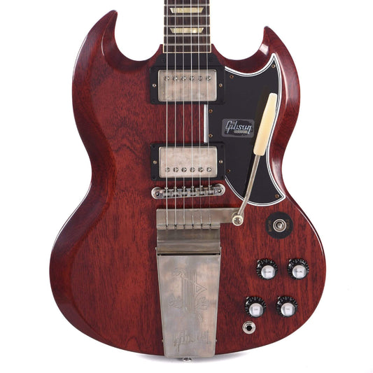 Gibson Custom 1964 SG Standard Reissue Cherry Red VOS w/Maestro Vibrola Electric Guitars / Solid Body