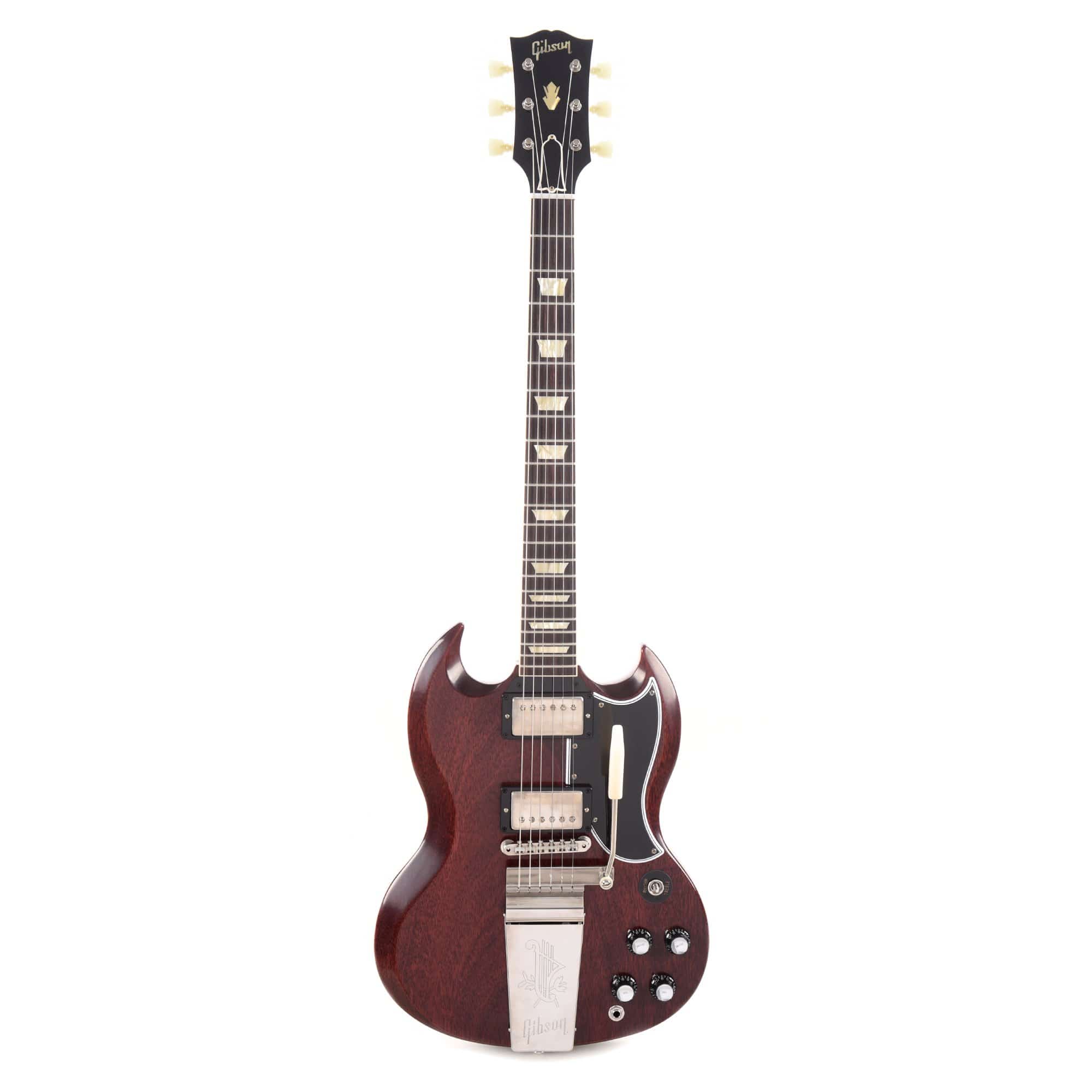 Gibson Custom 1964 SG Standard Reissue Cherry Red VOS w/Maestro Vibrola Electric Guitars / Solid Body