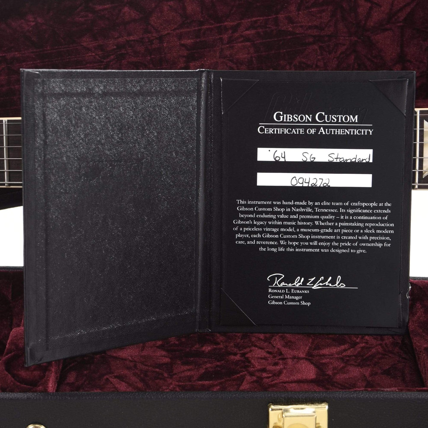 Gibson Custom 1964 SG Standard Reissue Cherry Red VOS w/Maestro Vibrola Electric Guitars / Solid Body