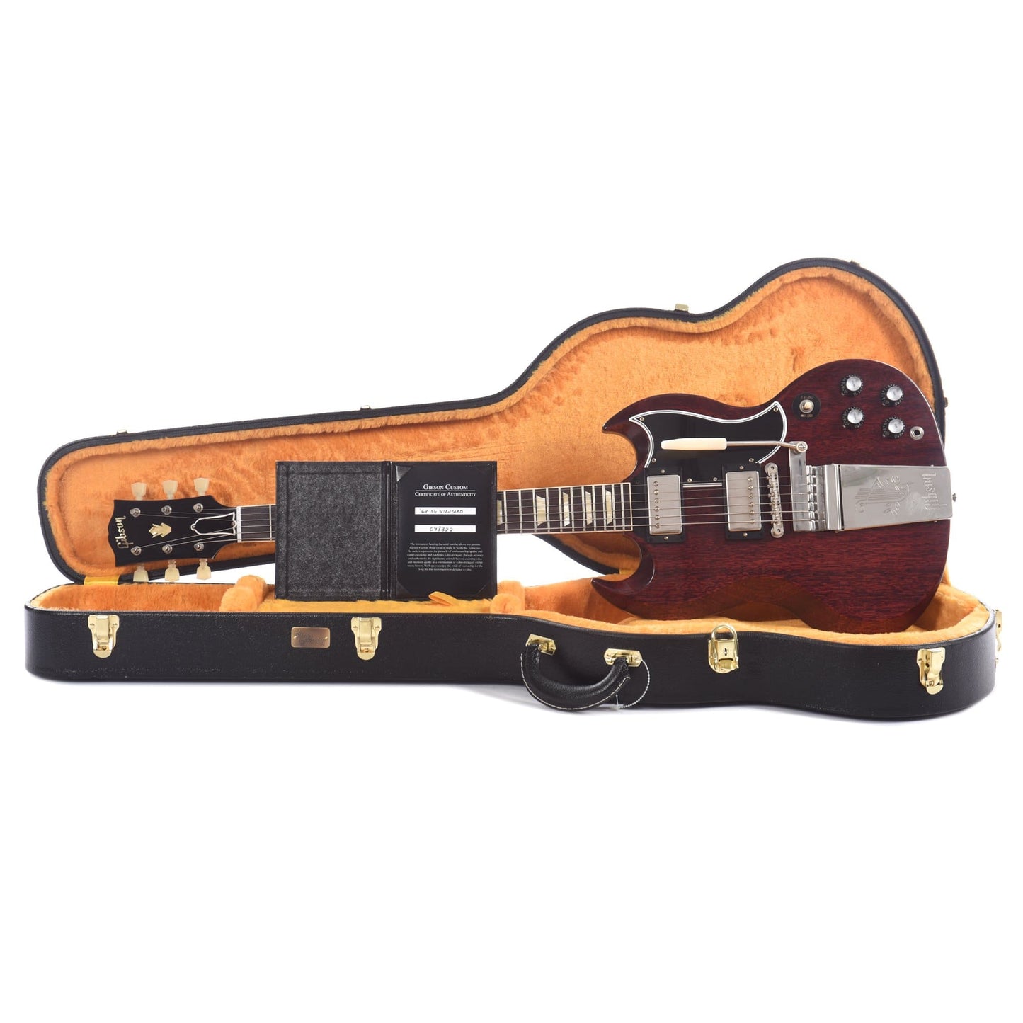 Gibson Custom 1964 SG Standard Reissue Cherry Red VOS w/Maestro Vibrola Electric Guitars / Solid Body