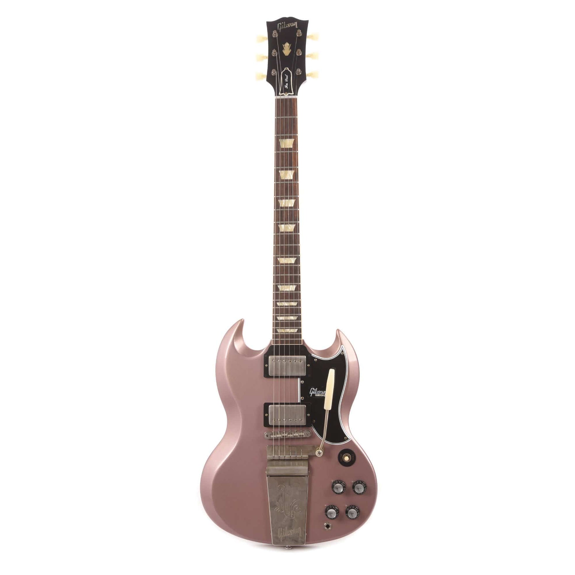 Gibson Custom 1964 SG Standard Reissue Heather Poly Metallic VOS NAMM 2020 w/Maestro Vibrola Electric Guitars / Solid Body