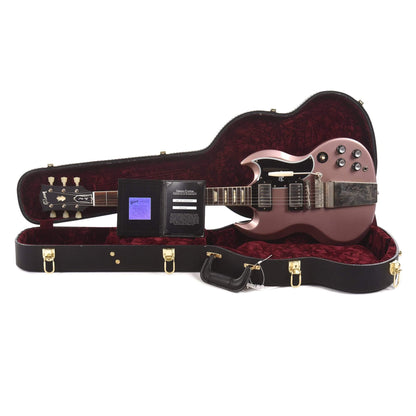 Gibson Custom 1964 SG Standard Reissue Heather Poly Metallic VOS NAMM 2020 w/Maestro Vibrola Electric Guitars / Solid Body