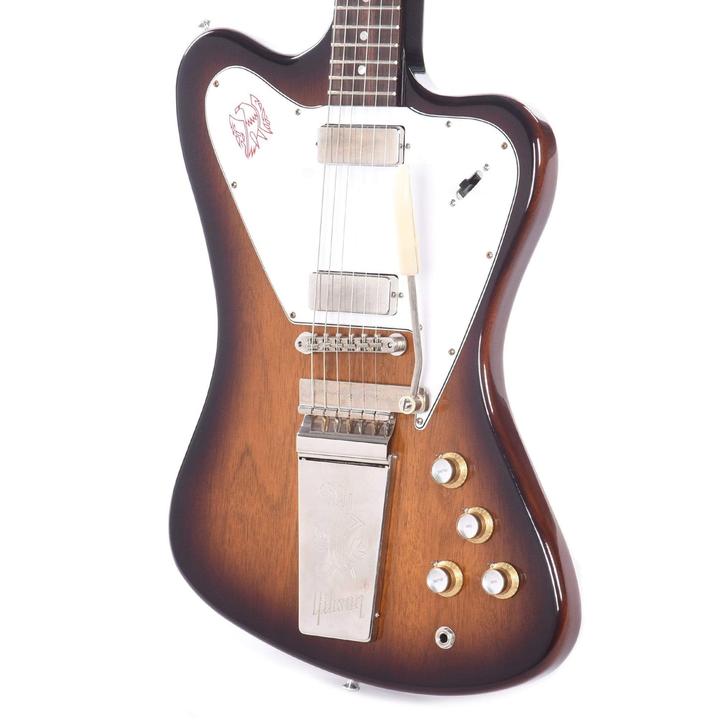 Gibson Custom 1965 Non-Reverse Firebird V Vintage Sunburst VOS w/Maestro Vibrola Electric Guitars / Solid Body