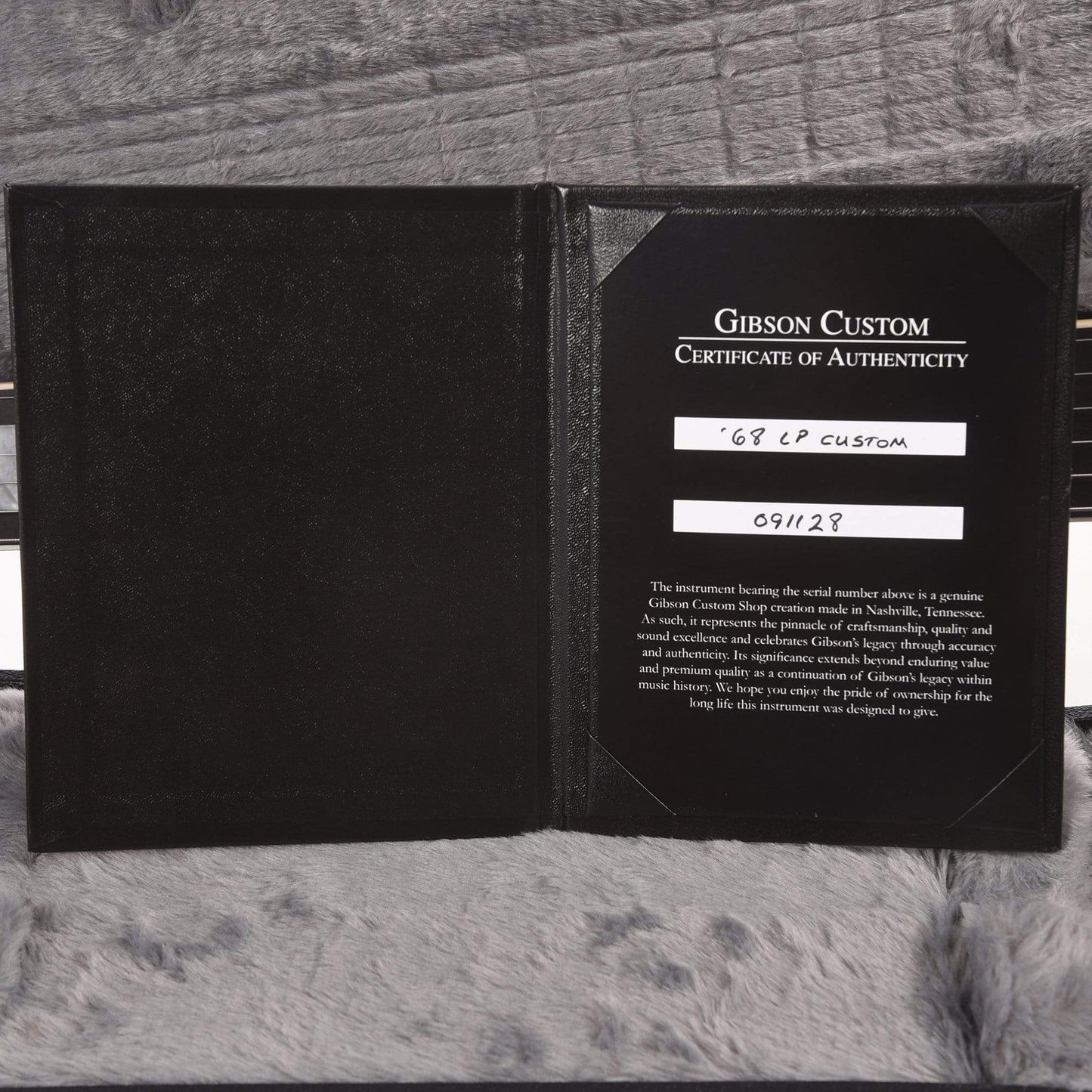 Gibson Custom 1968 Les Paul Custom Antique Sparkling Burgundy VOS Electric Guitars / Solid Body