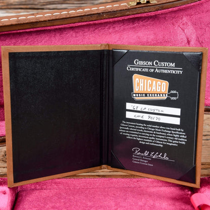 Gibson Custom 1968 Les Paul Custom "CME Spec" Ebony VOS 2019 Electric Guitars / Solid Body