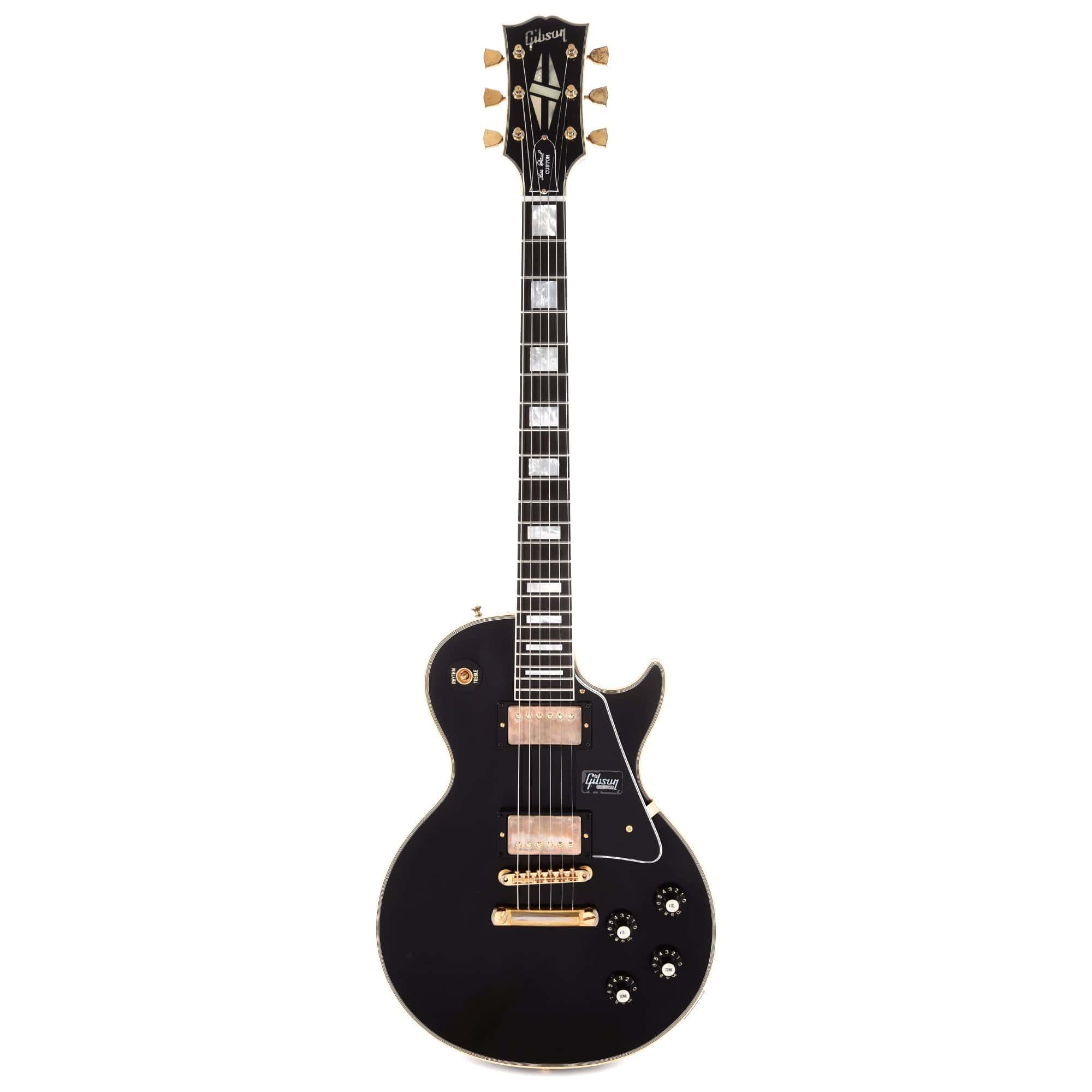 Gibson Custom 1968 Les Paul Custom Ebony VOS 2019 Electric Guitars / Solid Body