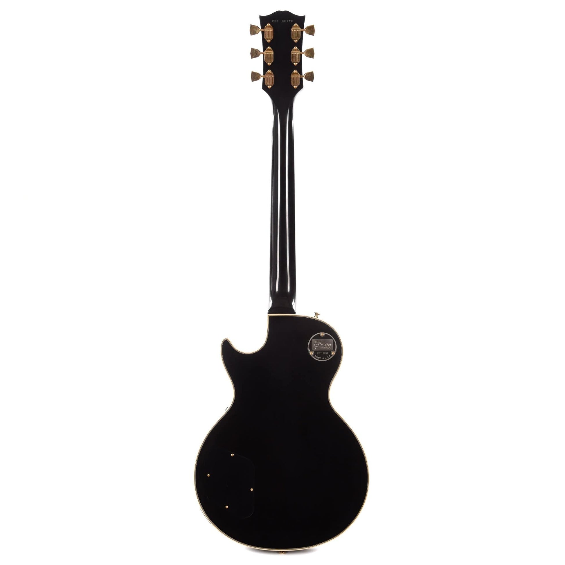 Gibson Custom 1968 Les Paul Custom Ebony VOS 2019 Electric Guitars / Solid Body