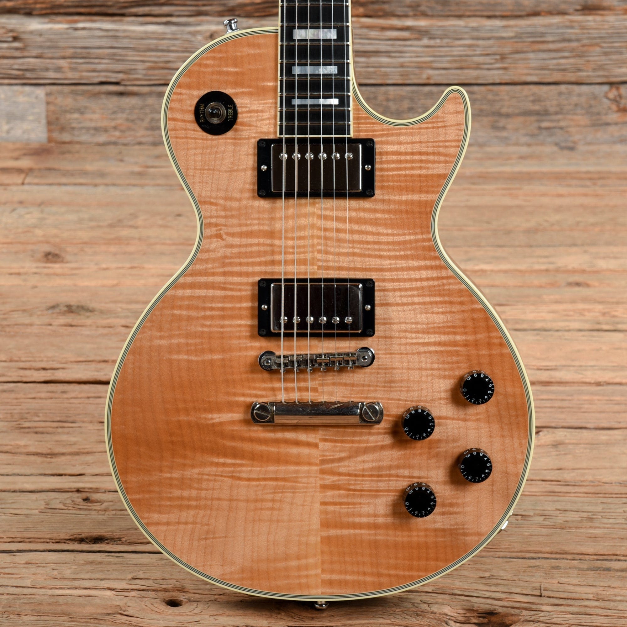 Gibson Custom 1968 Les Paul Custom Figured Reissue Natural 2007