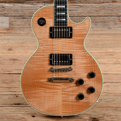 Gibson Custom 1968 Les Paul Custom Figured Reissue Natural 2007 Electric Guitars / Solid Body