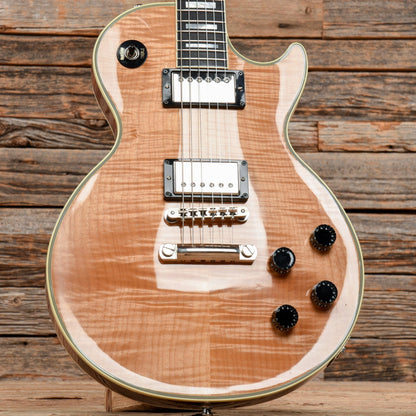 Gibson Custom 1968 Les Paul Custom Figured Reissue Natural 2007 Electric Guitars / Solid Body
