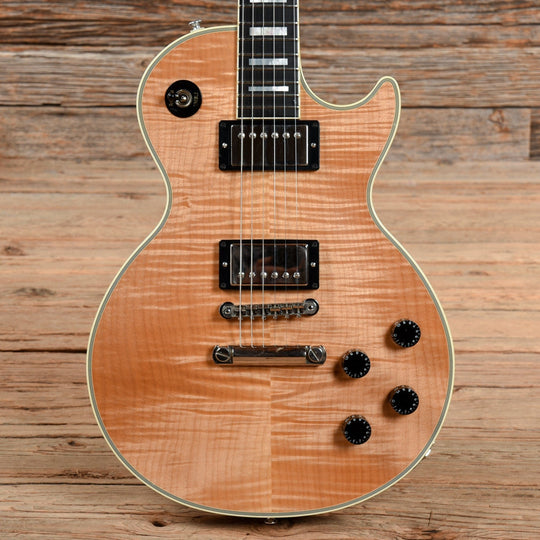 Gibson Custom 1968 Les Paul Custom Figured Reissue Natural 2007 Electric Guitars / Solid Body