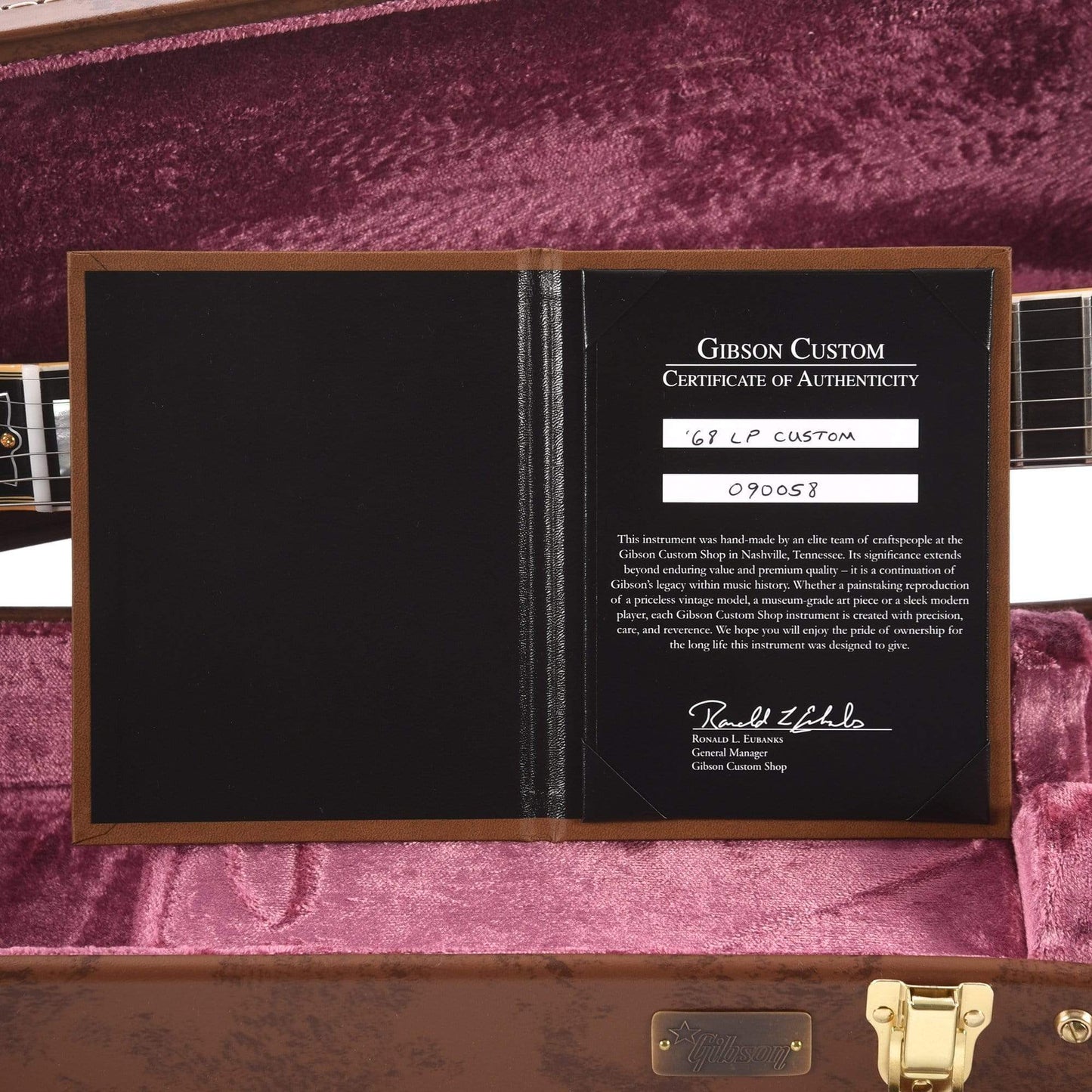 Gibson Custom 1968 Les Paul Custom Heavy Antique Pelham Blue VOS Electric Guitars / Solid Body