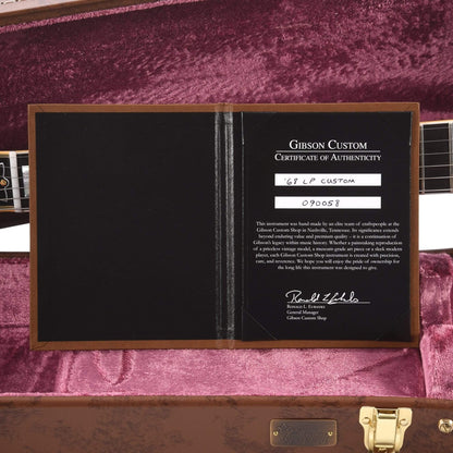 Gibson Custom 1968 Les Paul Custom Heavy Antique Pelham Blue VOS Electric Guitars / Solid Body