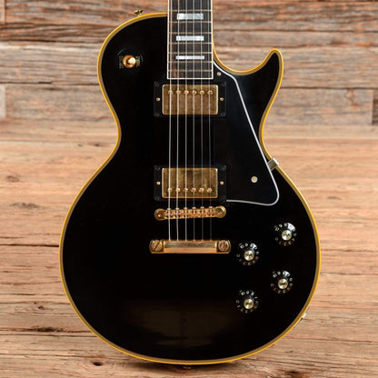 Gibson Custom 1968 Les Paul Custom Reissue Black 2016 Electric Guitars / Solid Body