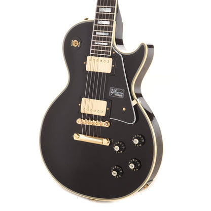 Gibson Custom 1968 Les Paul Custom Reissue Ebony Gloss Electric Guitars / Solid Body