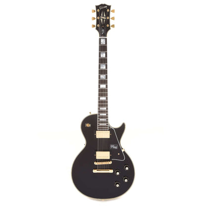 Gibson Custom 1968 Les Paul Custom Reissue Ebony Gloss Electric Guitars / Solid Body