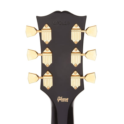 Gibson Custom 1968 Les Paul Custom Reissue Ebony Gloss Electric Guitars / Solid Body