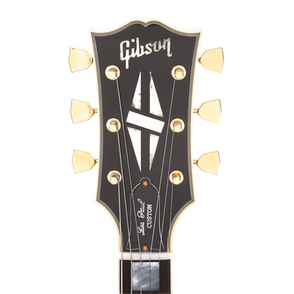 Gibson Custom 1968 Les Paul Custom Reissue Ebony Gloss Electric Guitars / Solid Body