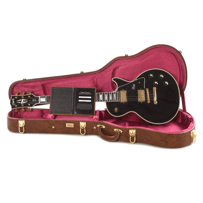 Gibson Custom 1968 Les Paul Custom Reissue Ebony Gloss Electric Guitars / Solid Body