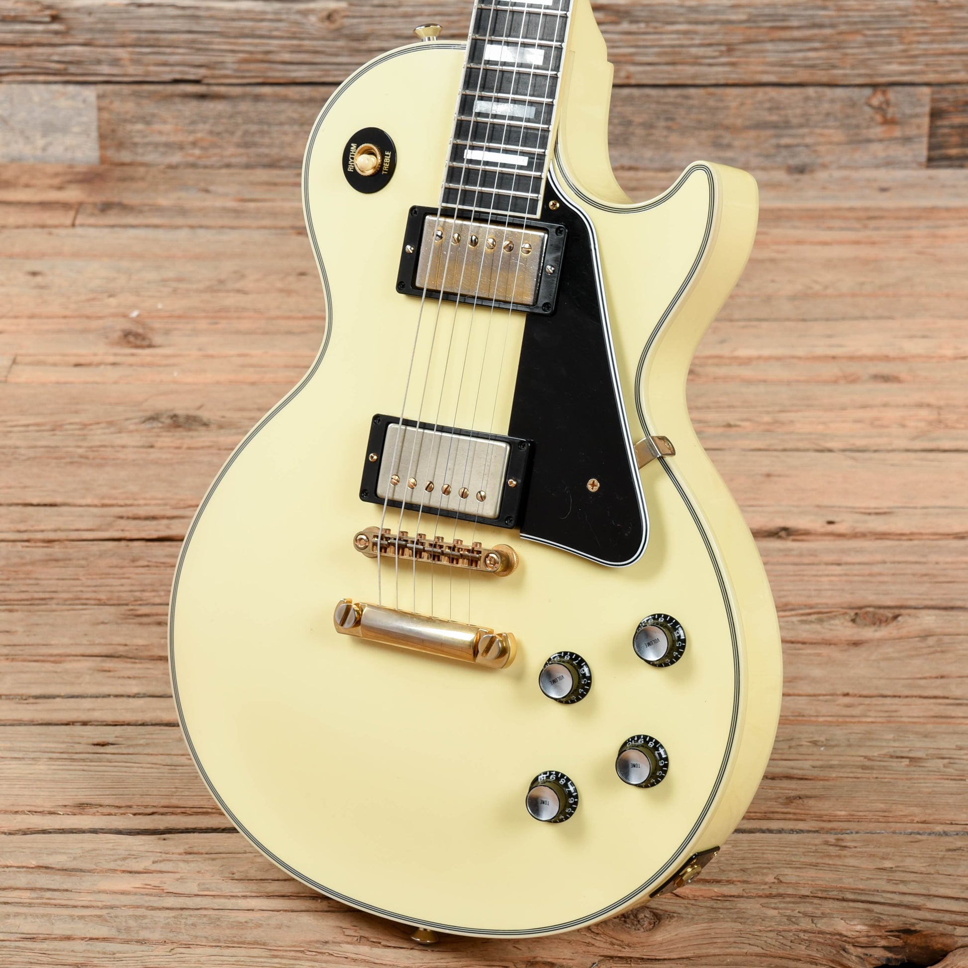 Gibson Custom 1968 Les Paul Custom Reissue White 2010 Electric Guitars / Solid Body