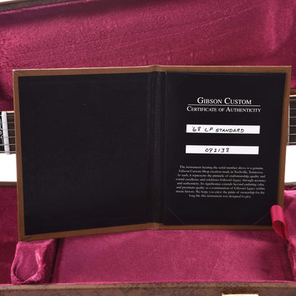 Gibson Custom 1968 Les Paul Standard Goldtop Reissue 60s Gold Gloss Electric Guitars / Solid Body