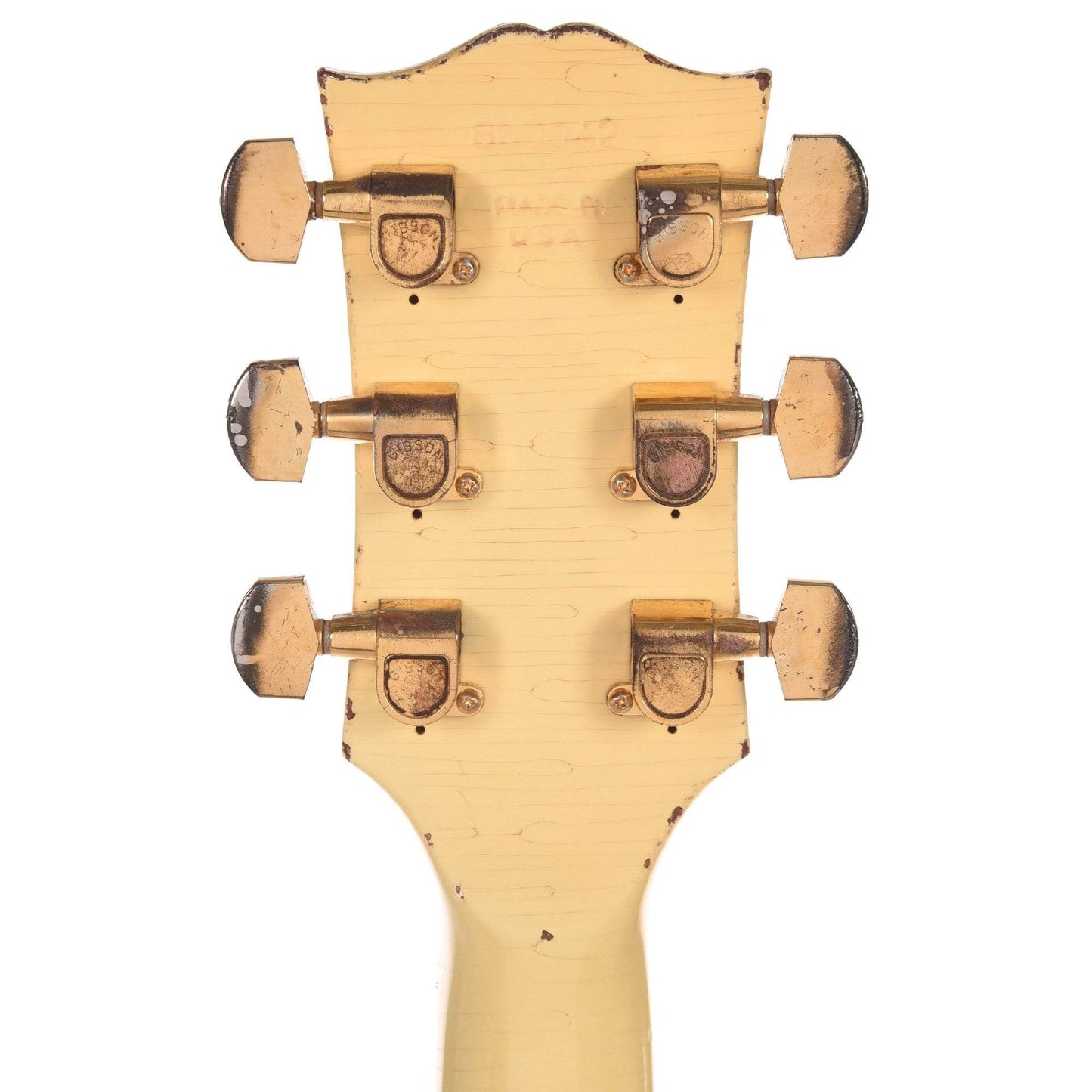 Gibson Custom 1974 Les Paul Custom Aged Classic White VOS Electric Guitars / Solid Body