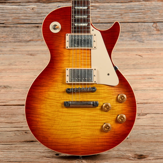 Gibson Custom 50th Anniversary 1958 Les Paul Standard Reissue Murphy Aged Cherry Sunburst 2008 Electric Guitars / Solid Body