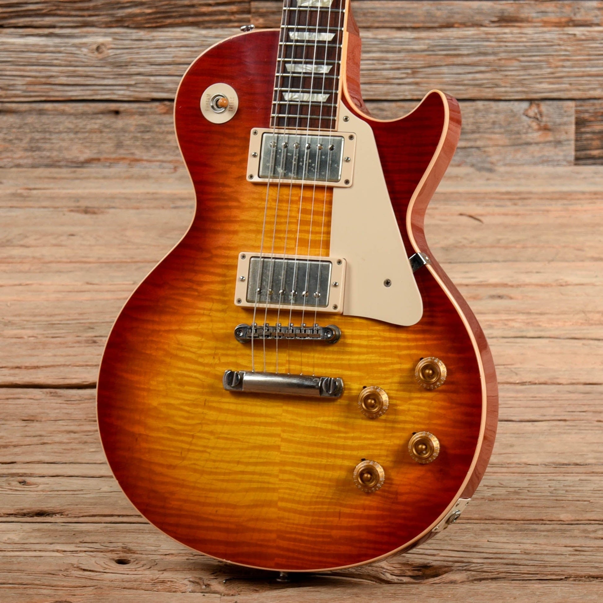 Gibson Custom 50th Anniversary 1958 Les Paul Standard Reissue Murphy Aged Cherry Sunburst 2008 Electric Guitars / Solid Body