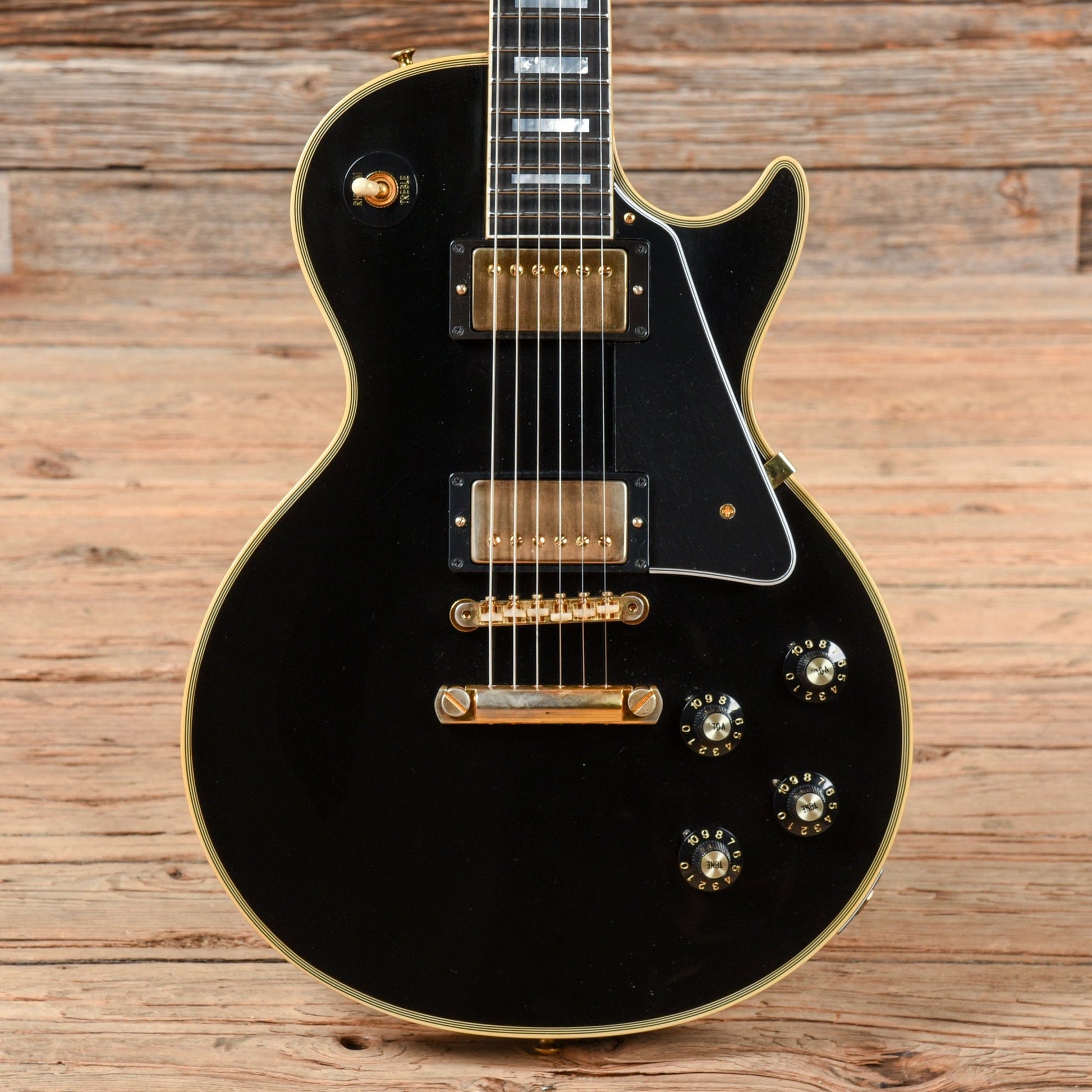 Gibson Custom 50th Anniversary '68 Les Paul Custom Ebony 2018 Electric Guitars / Solid Body