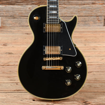Gibson Custom 50th Anniversary '68 Les Paul Custom Ebony 2018 Electric Guitars / Solid Body