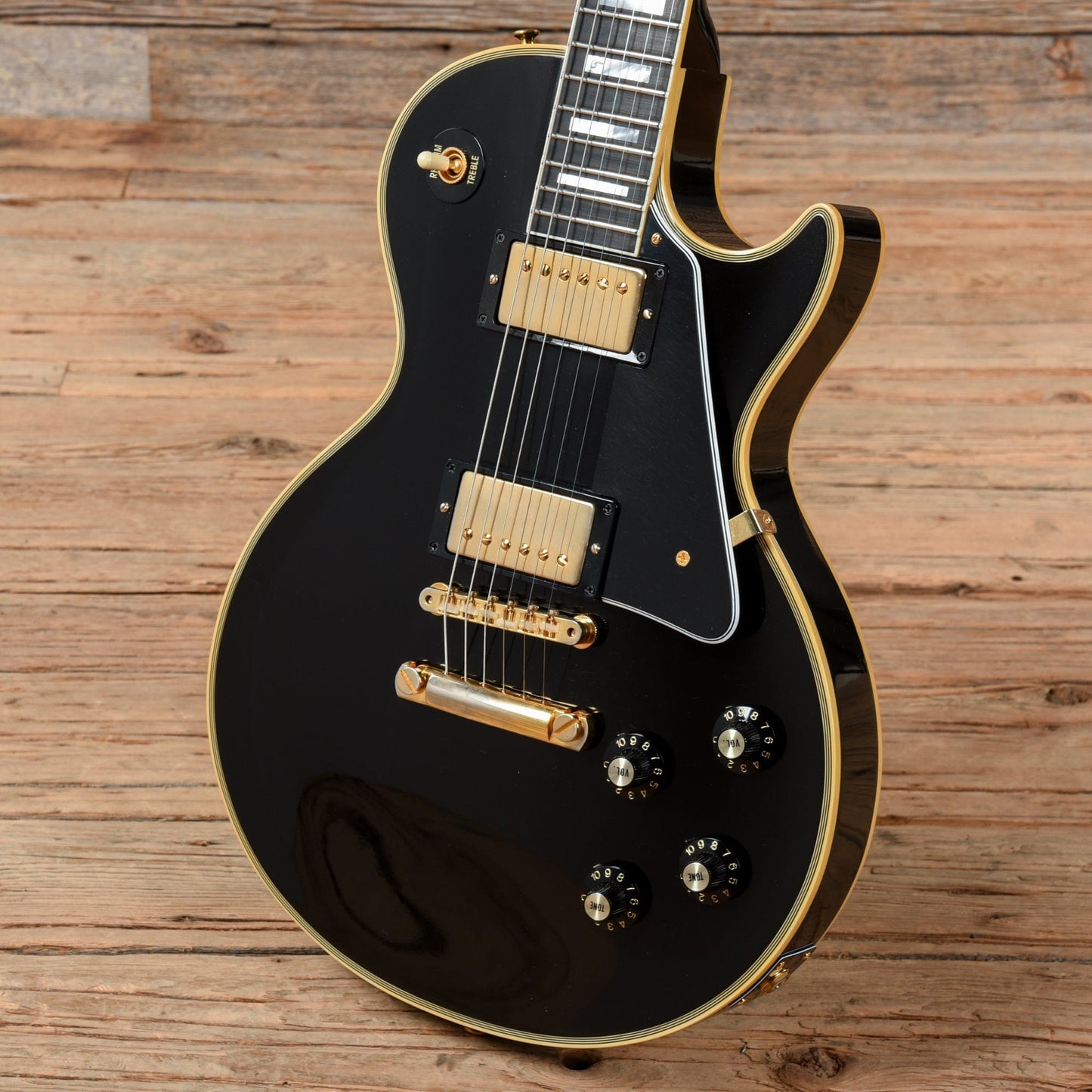 Gibson Custom 50th Anniversary '68 Les Paul Custom Ebony 2018 Electric Guitars / Solid Body