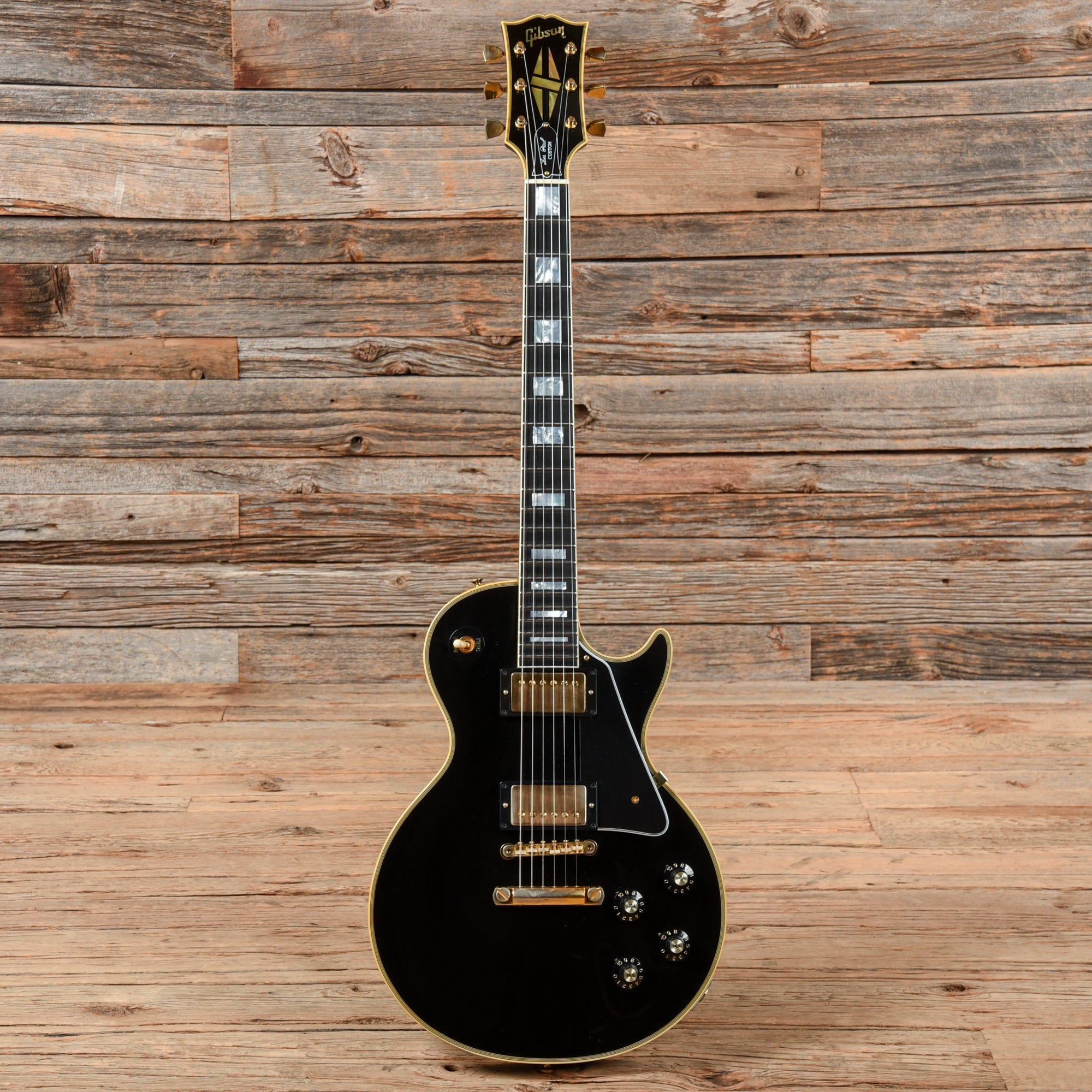 Gibson Custom 50th Anniversary '68 Les Paul Custom Ebony 2018 Electric Guitars / Solid Body