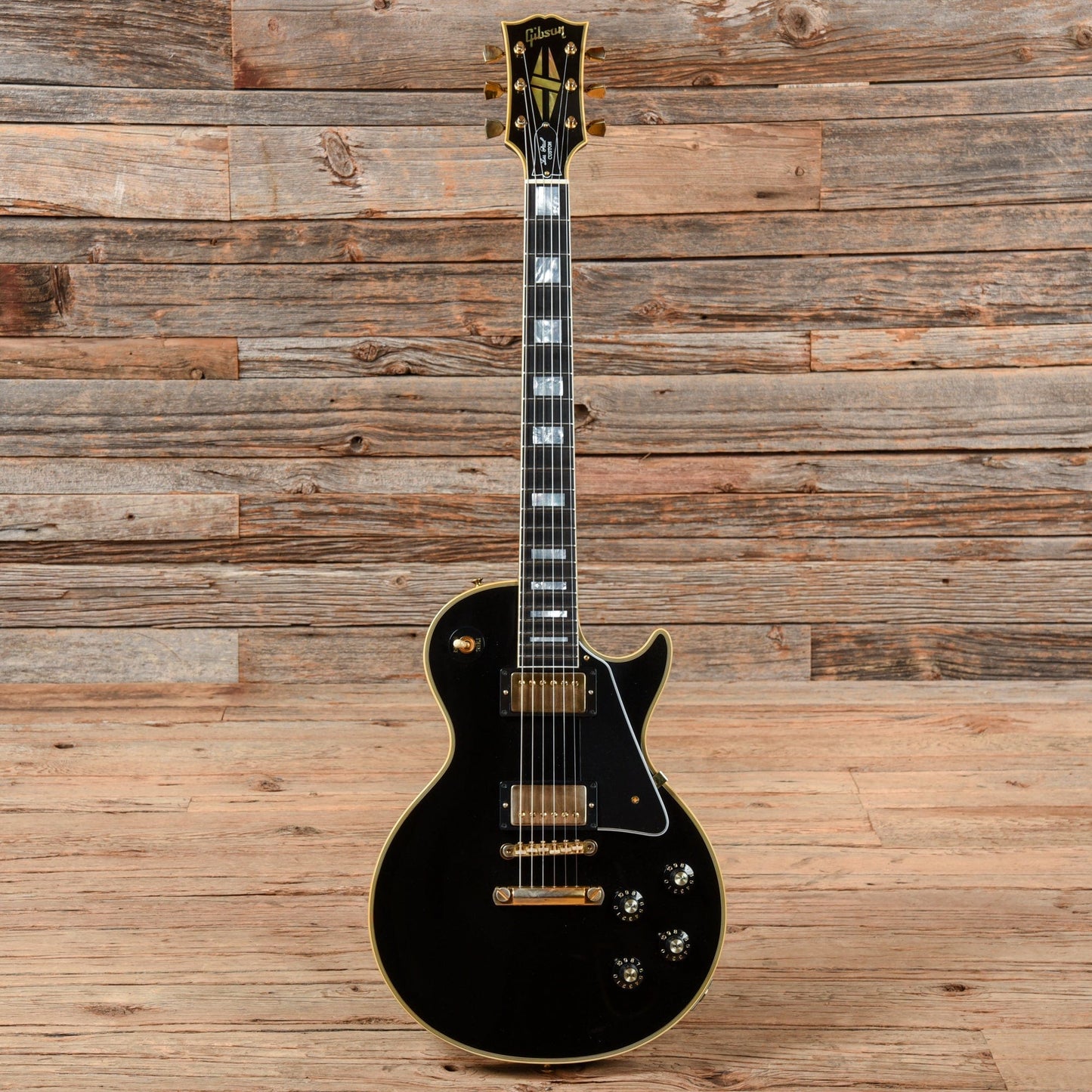 Gibson Custom 50th Anniversary '68 Les Paul Custom Ebony 2018 Electric Guitars / Solid Body