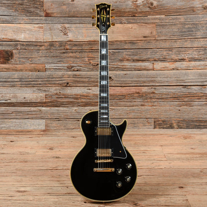 Gibson Custom 50th Anniversary '68 Les Paul Custom Ebony 2018 Electric Guitars / Solid Body