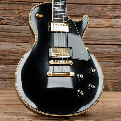 Gibson Custom 50th Anniversary '68 Les Paul Custom Ebony 2018 Electric Guitars / Solid Body