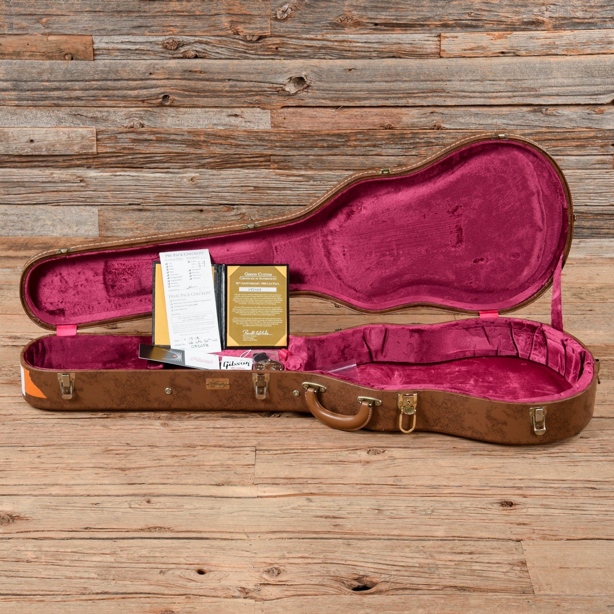 Gibson Custom 50th Anniversary '68 Les Paul Custom Ebony 2018 Electric Guitars / Solid Body