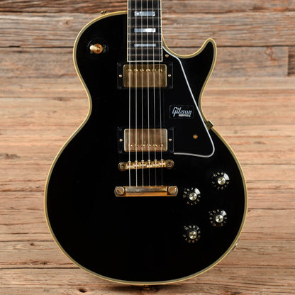 Gibson Custom 50th Anniversary '68 Les Paul Custom Ebony 2018 Electric Guitars / Solid Body