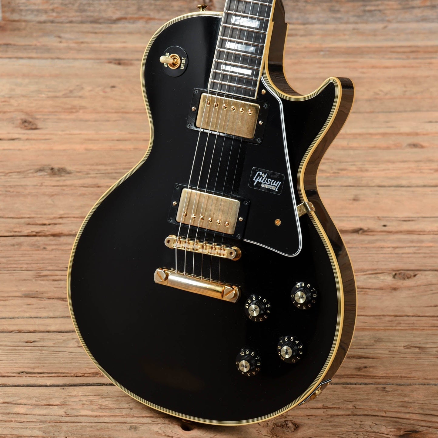 Gibson Custom 50th Anniversary '68 Les Paul Custom Ebony 2018 Electric Guitars / Solid Body