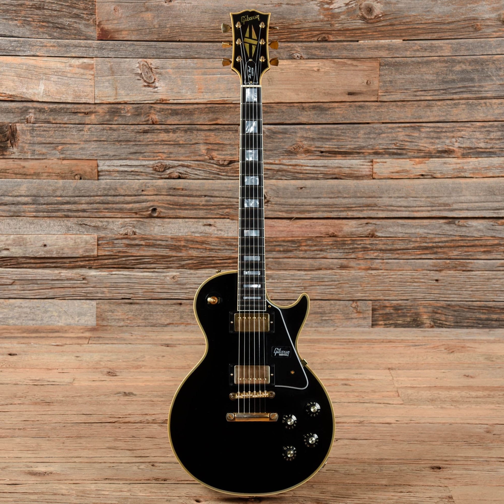 Gibson Custom 50th Anniversary '68 Les Paul Custom Ebony 2018 Electric Guitars / Solid Body