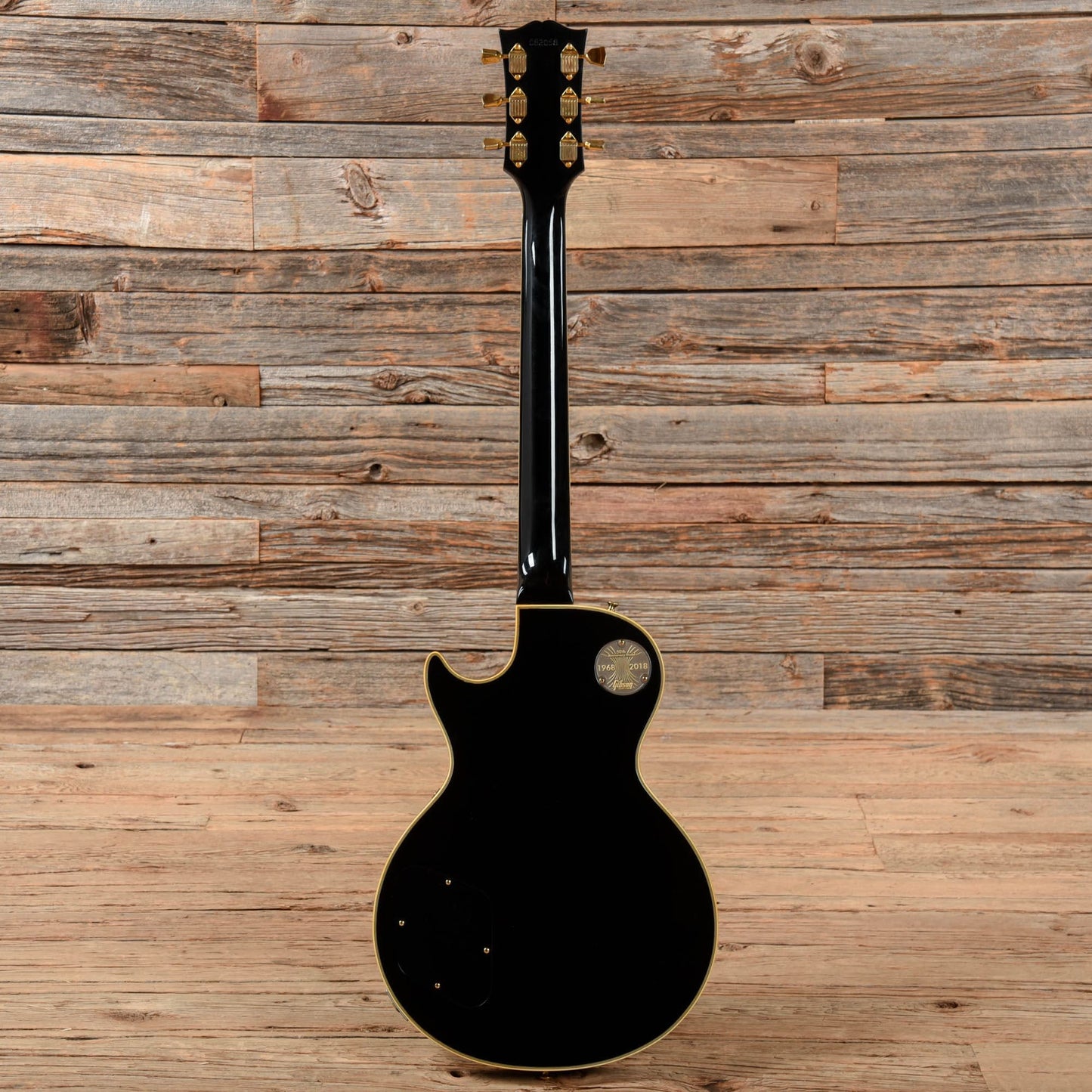 Gibson Custom 50th Anniversary '68 Les Paul Custom Ebony 2018 Electric Guitars / Solid Body