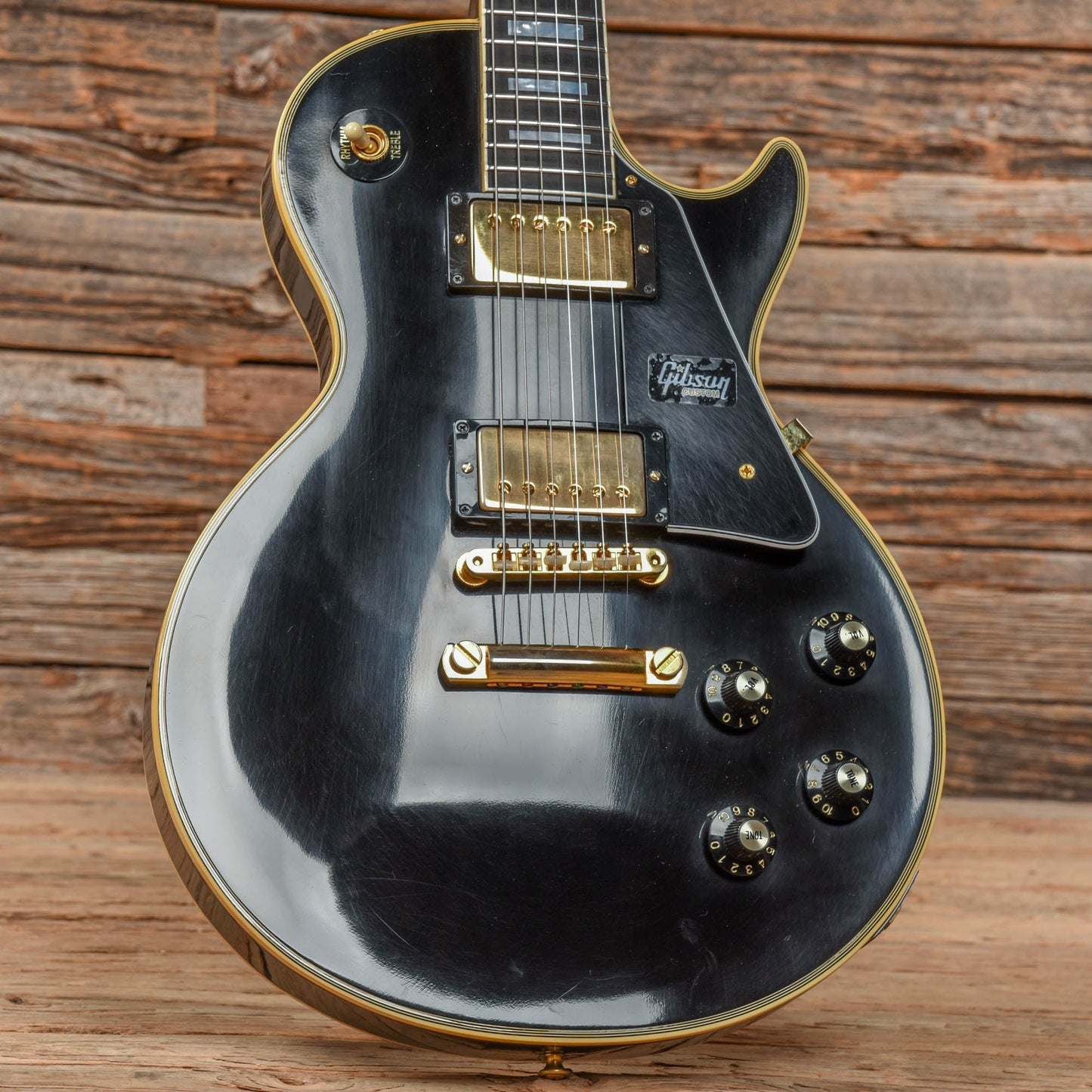 Gibson Custom 50th Anniversary '68 Les Paul Custom Ebony 2018 Electric Guitars / Solid Body
