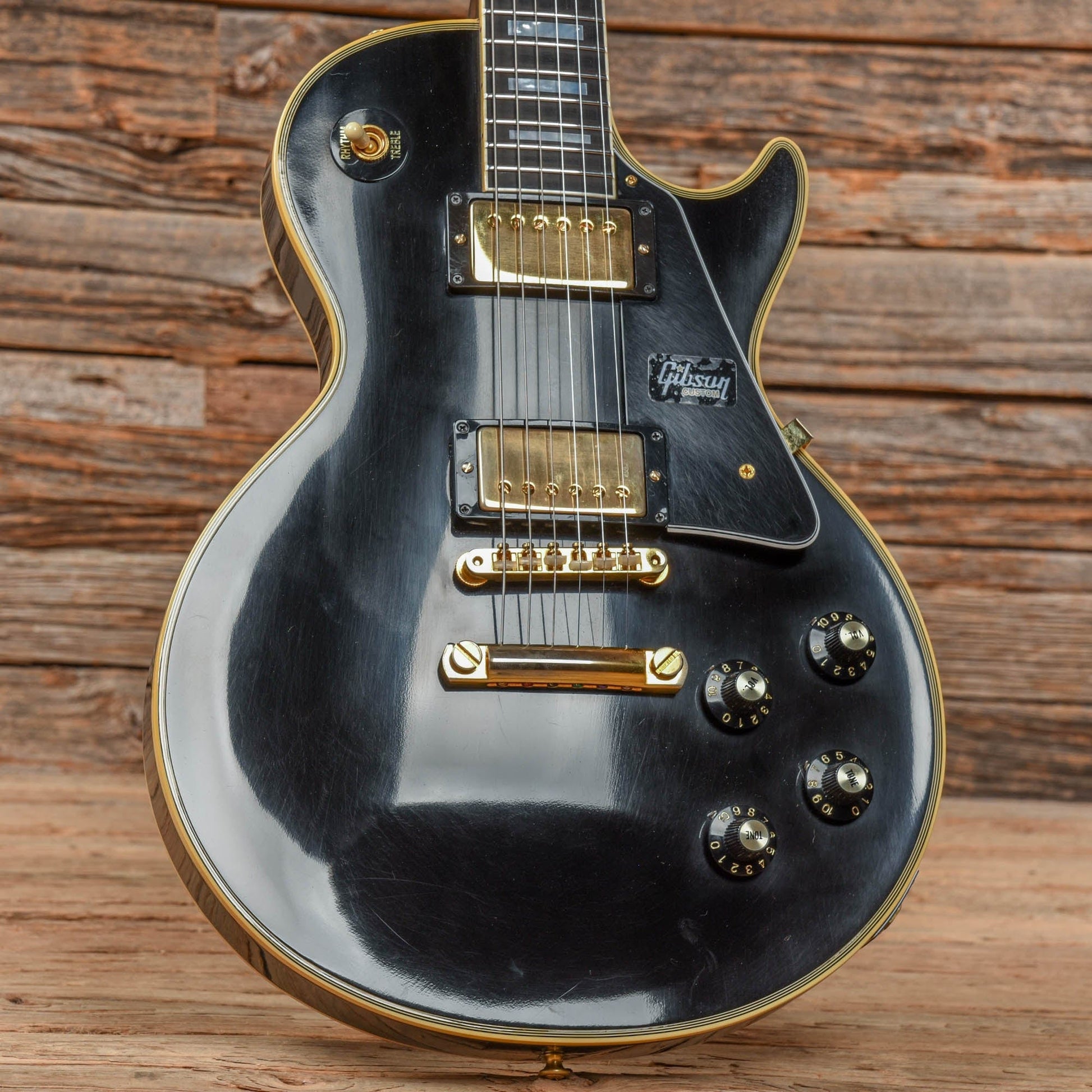 Gibson Custom 50th Anniversary '68 Les Paul Custom Ebony 2018 Electric Guitars / Solid Body