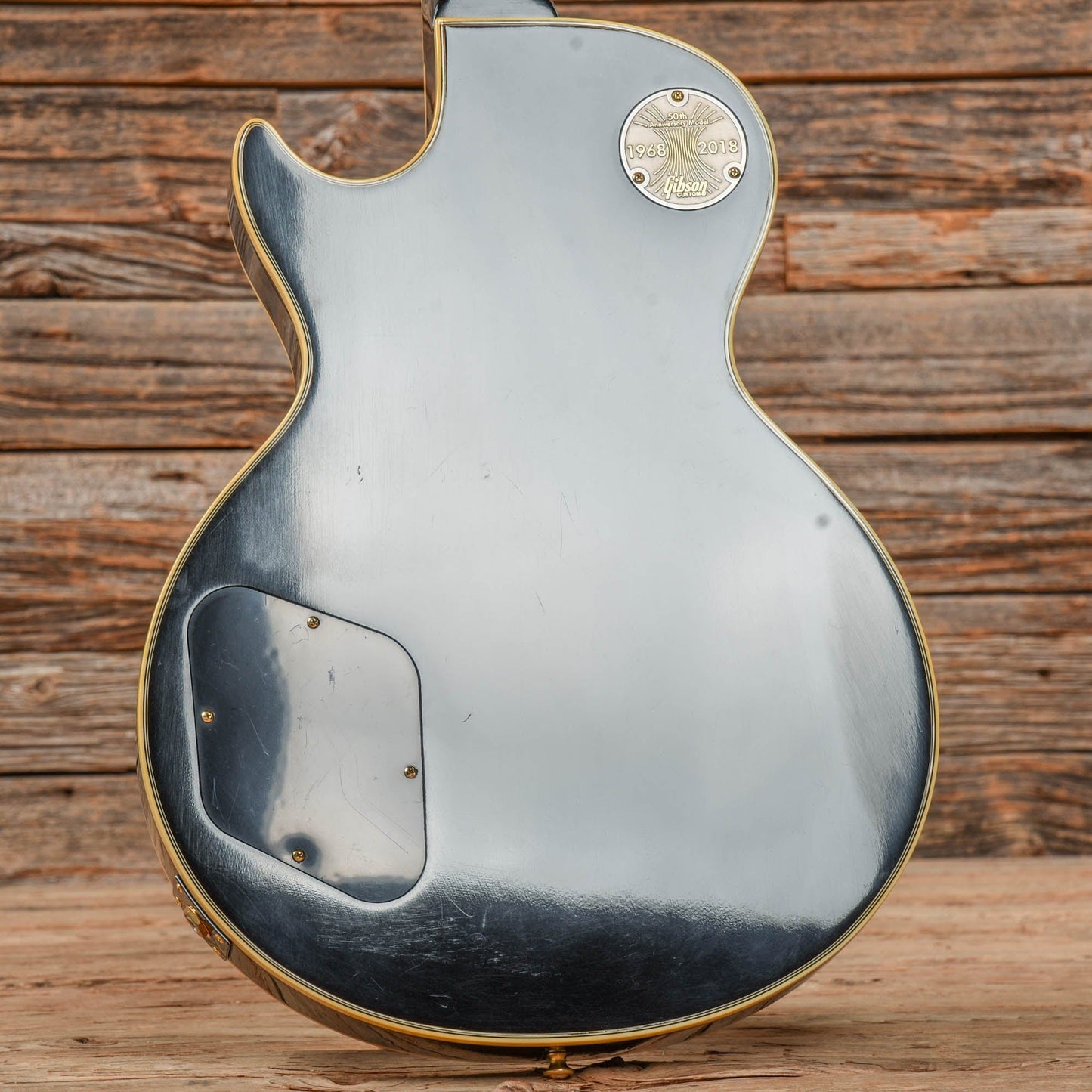 Gibson Custom 50th Anniversary '68 Les Paul Custom Ebony 2018 Electric Guitars / Solid Body