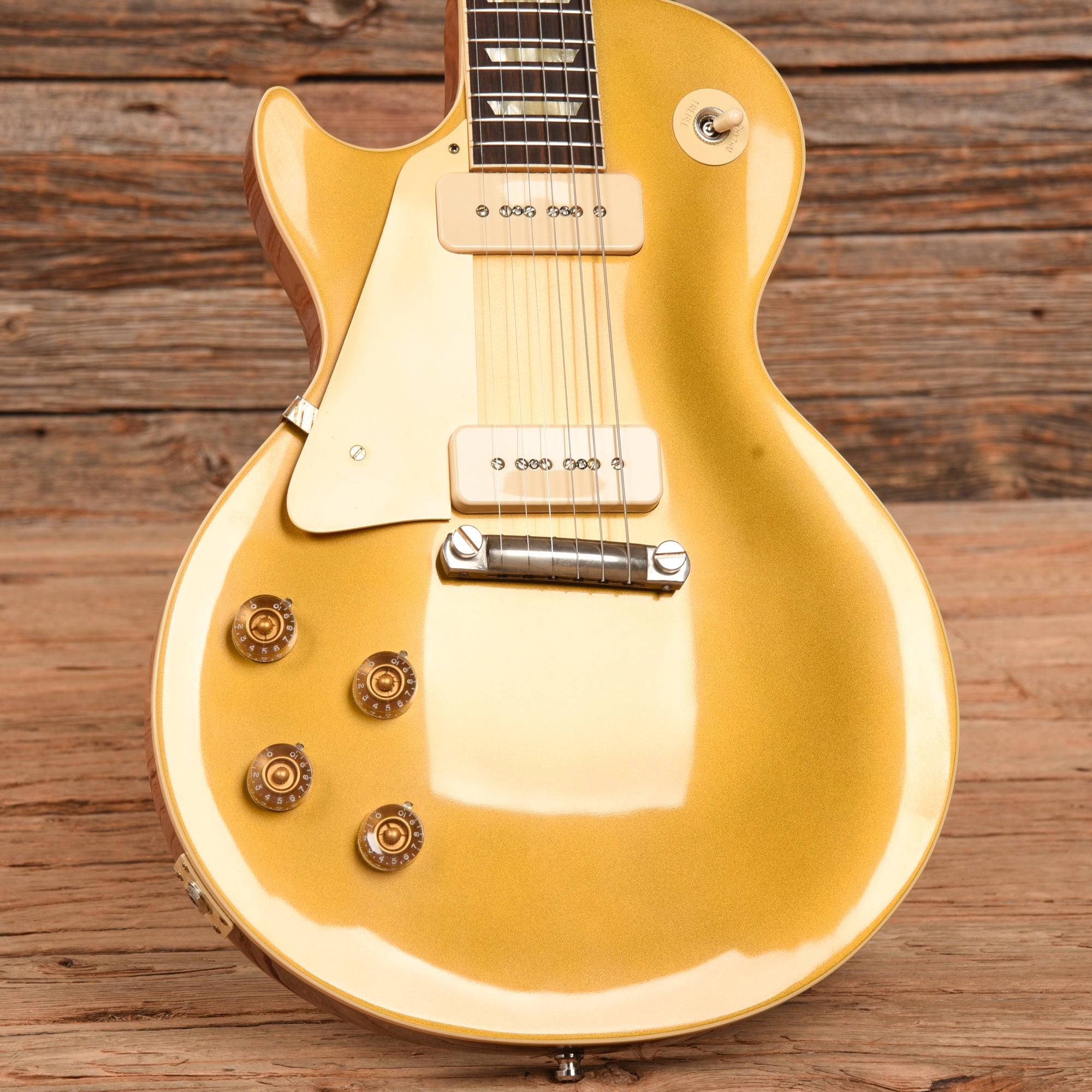 Gibson Custom 54 Les Paul Standard Gold 2020 LEFTY Electric Guitars / Solid Body