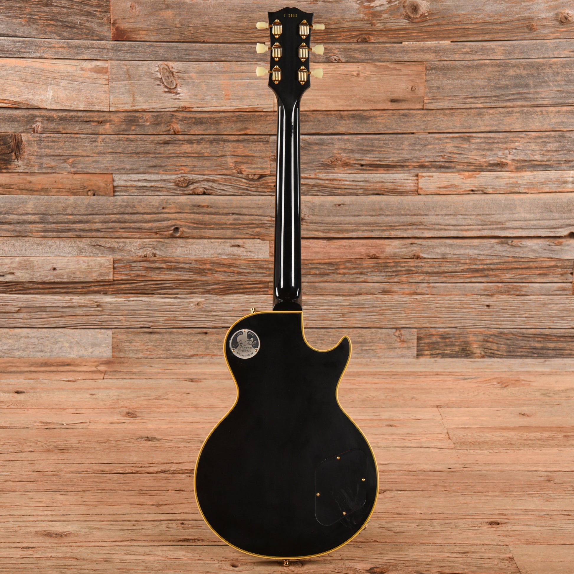 Gibson Custom 57 Les Paul Custom Ebony 2022 LEFTY Electric Guitars / Solid Body