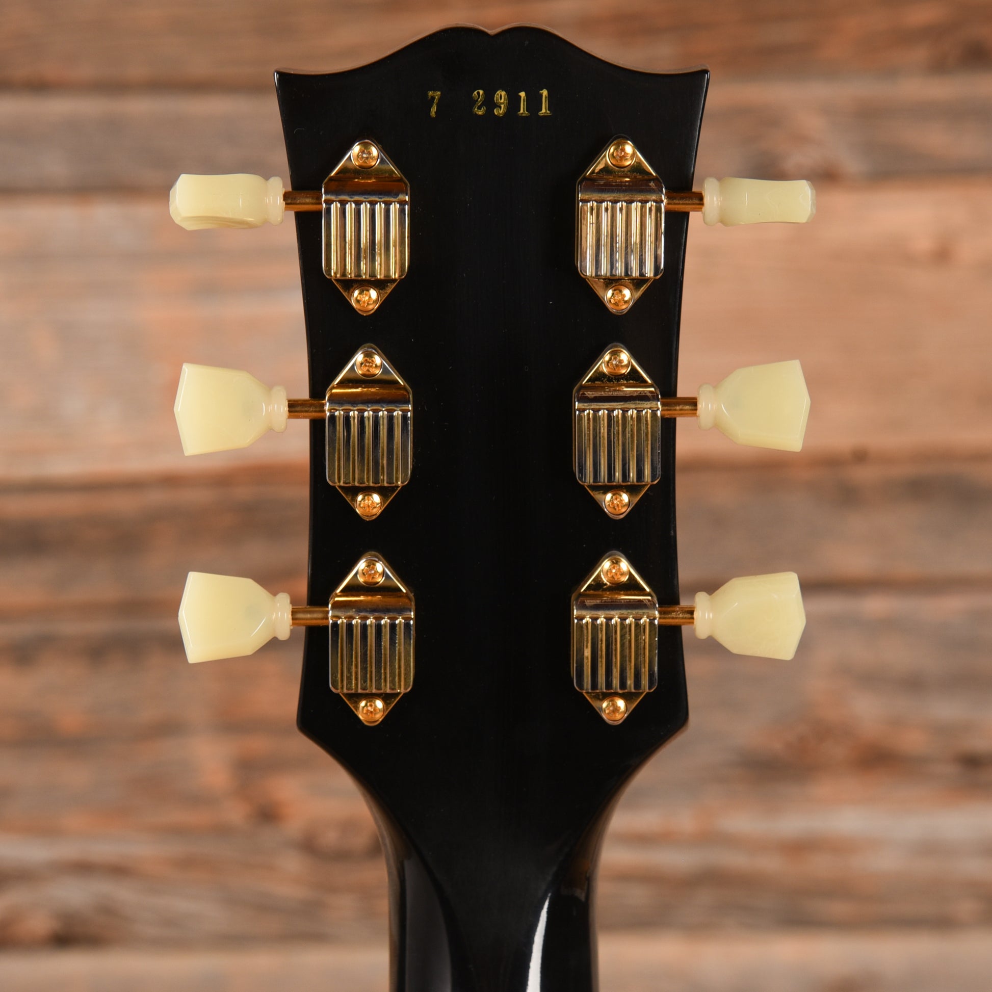 Gibson Custom 57 Les Paul Custom Ebony 2022 LEFTY Electric Guitars / Solid Body