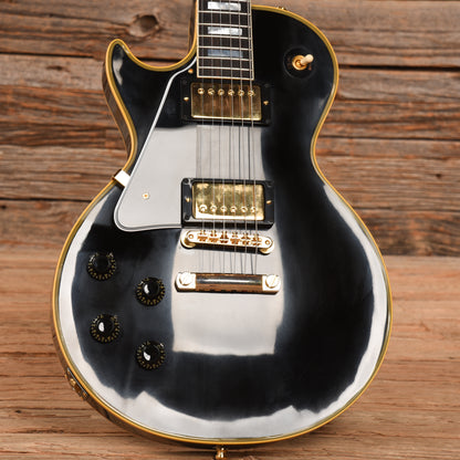 Gibson Custom 57 Les Paul Custom Ebony 2022 LEFTY Electric Guitars / Solid Body