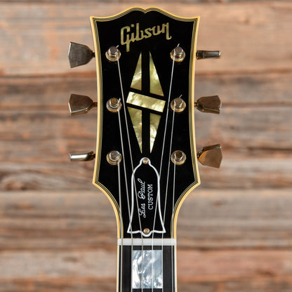 Gibson Custom '57 Les Paul Custom Reissue Black 2017 Electric Guitars / Solid Body