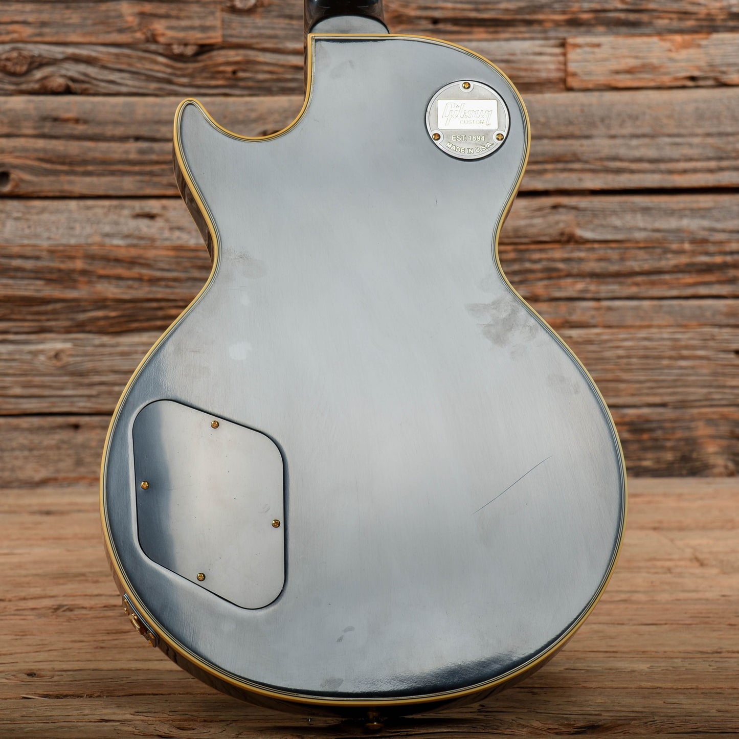 Gibson Custom '57 Les Paul Custom Reissue Black 2017 Electric Guitars / Solid Body