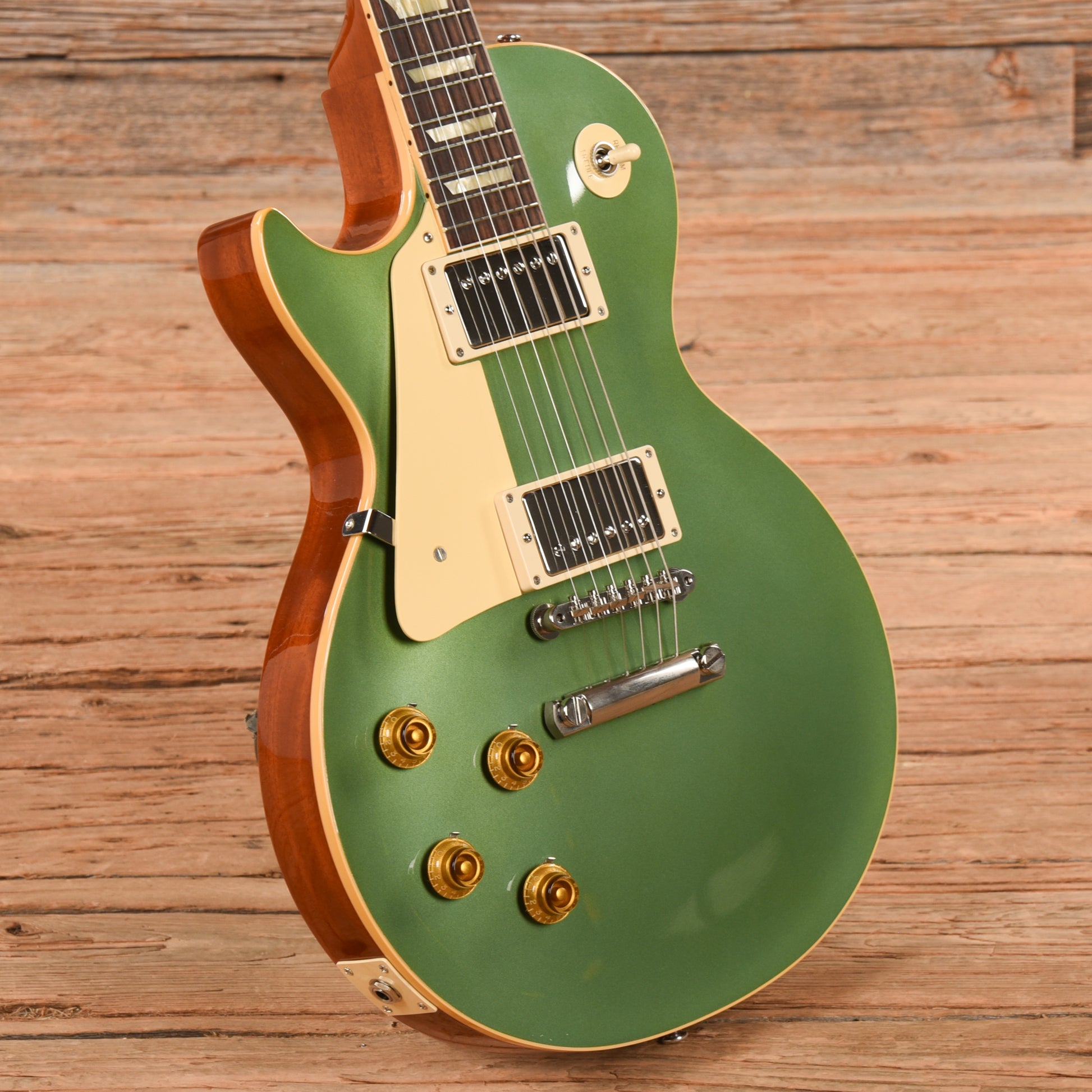 Gibson Custom 57 Les Paul Standard Inverness Green 2022 LEFTY Electric Guitars / Solid Body